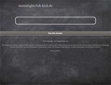 Tablet Screenshot of moonlightclub-kiel.de